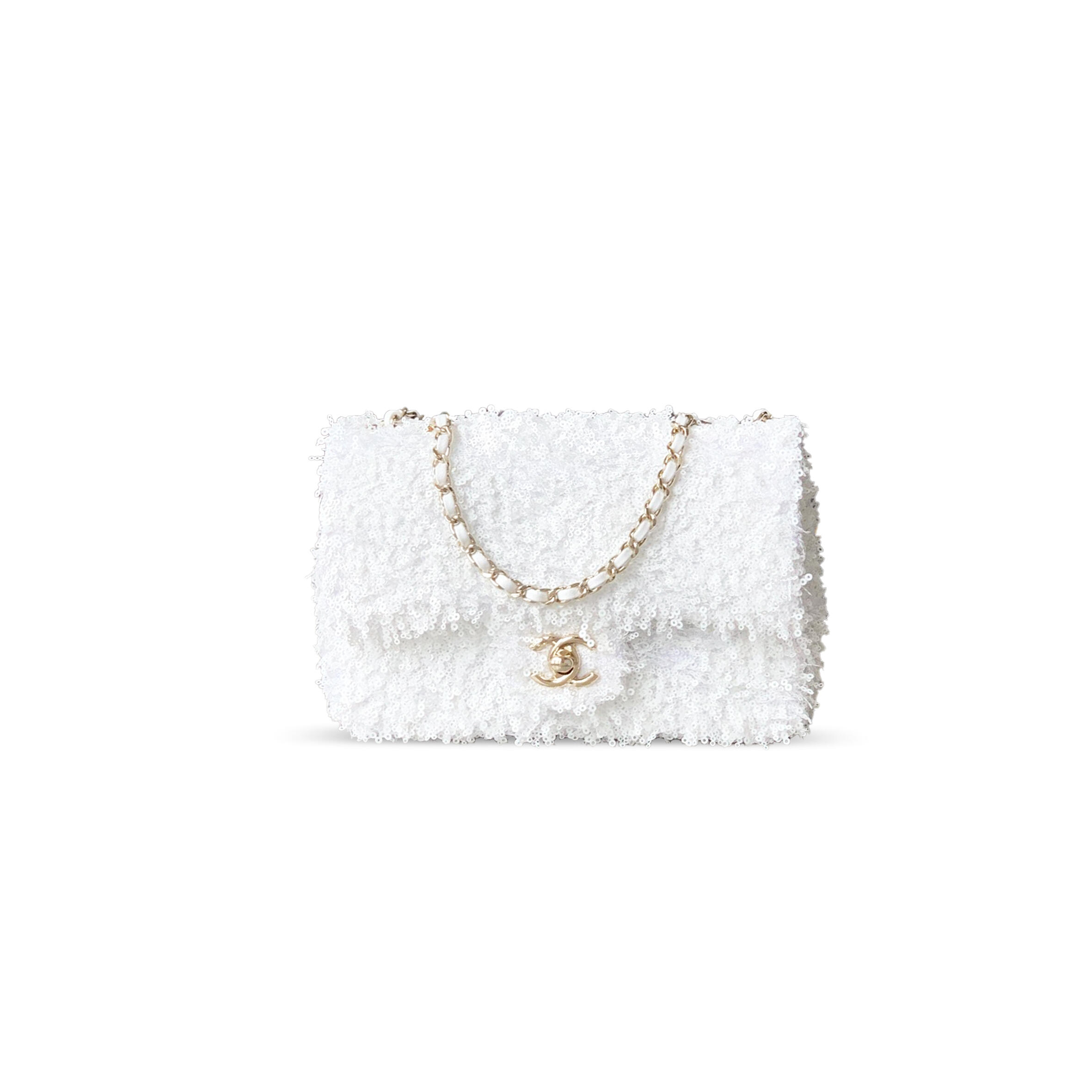 Ch*el rectangular mini flap bag 296365 (20*12*6cm)